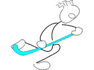 Sticker Custom Preview Image #120012 Sports Cartoons Field Hockey10