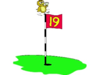Sticker Custom Preview Image #120150 Sports Cartoons Golf19th Hole1