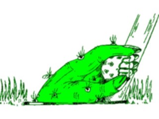 Sticker Custom Preview Image #120155 Sports Cartoons Golf Ball Claw