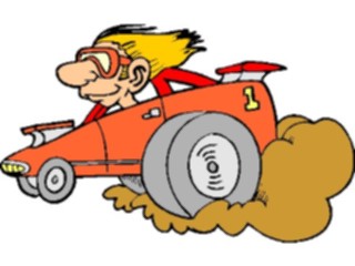 Sticker Custom Preview Image #120615 Sports Cartoons Racing Drag2