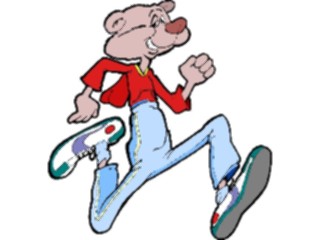 Sticker Custom Preview Image #121026 Sports Cartoons T F Bear2