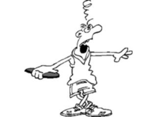 Sticker Custom Preview Image #121031 Sports Cartoons T F Discus02