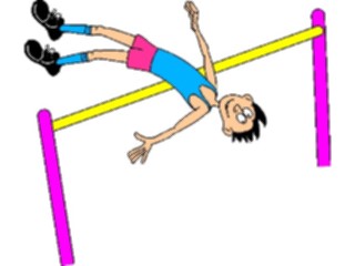 Sticker Custom Preview Image #121044 Sports Cartoons T F High Jump01