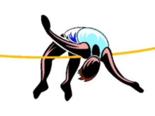 Sticker Custom Preview Image #121054 Sports Cartoons T F High Jump11