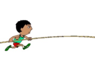 Sticker Custom Preview Image #121110 Sports Cartoons T F Pole Vaulter08