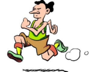 Sticker Custom Preview Image #121130 Sports Cartoons T F Runner08