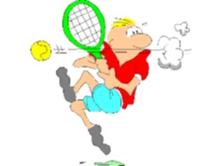 Sticker Custom Preview Image #121225 Sports Cartoons Tennis010