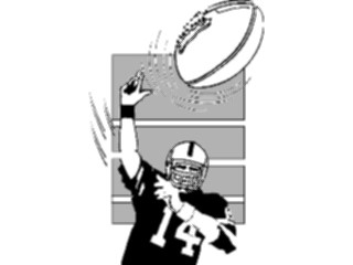 Sticker Custom Preview Image #121657 Sports Football Quarterback01