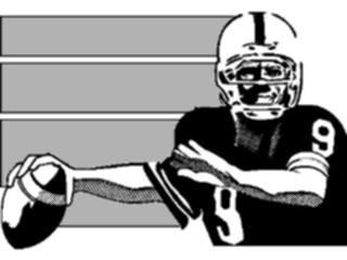 Sticker Custom Preview Image #121658 Sports Football Quarterback02