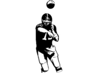Sticker Custom Preview Image #121663 Sports Football Quarterback07