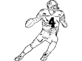 Sticker Custom Preview Image #121666 Sports Football Quarterback10