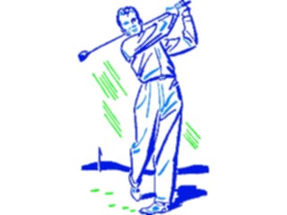 Sticker Custom Preview Image #121824 Sports Golf Golfer38