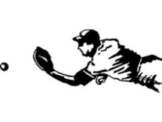 Sticker Custom Preview Image #121926 Sports Line Art Baseball Player09