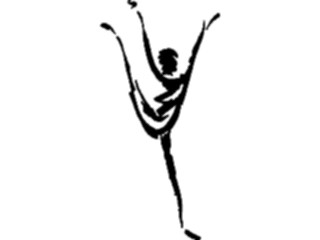 Sticker Custom Preview Image #122038 Sports Line Art Gymnast21