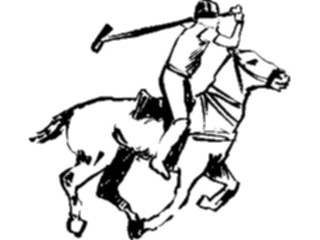 Sticker Custom Preview Image #122059 Sports Line Art Polo5