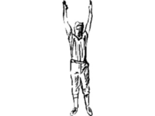 Sticker Custom Preview Image #122063 Sports Line Art Referee