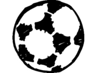 Sticker Custom Preview Image #122073 Sports Line Art Soccer Ball02