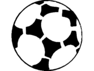 Sticker Custom Preview Image #122075 Sports Line Art Soccer Ball04
