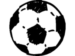 Sticker Custom Preview Image #122078 Sports Line Art Soccer Ball07