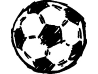 Sticker Custom Preview Image #122079 Sports Line Art Soccer Ball08