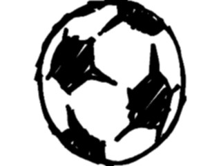Sticker Custom Preview Image #122080 Sports Line Art Soccer Ball09