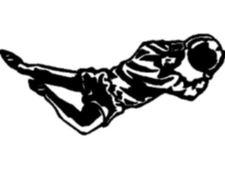 Sticker Custom Preview Image #122084 Sports Line Art Soccer Goalie01