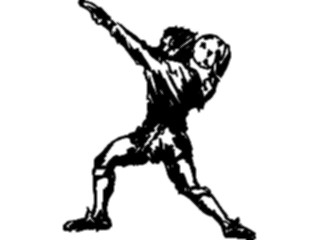 Sticker Custom Preview Image #122085 Sports Line Art Soccer Goalie02