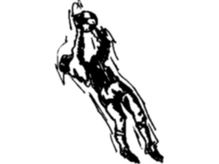 Sticker Custom Preview Image #122090 Sports Line Art Soccer Goalie07