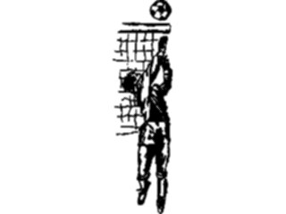 Sticker Custom Preview Image #122093 Sports Line Art Soccer Goalie10