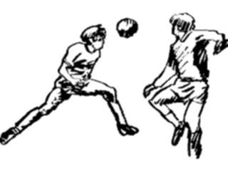 Sticker Custom Preview Image #122123 Sports Line Art Soccer Players2