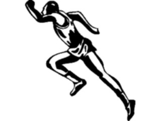 Sticker Custom Preview Image #122176 Sports Line Art T F Runner14
