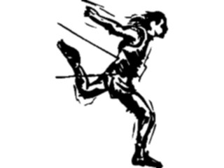 Sticker Custom Preview Image #122178 Sports Line Art T F Runner16
