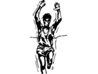 Sticker Custom Preview Image #122179 Sports Line Art T F Runner17