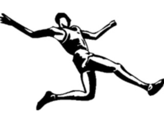 Sticker Custom Preview Image #122180 Sports Line Art T F Runner18