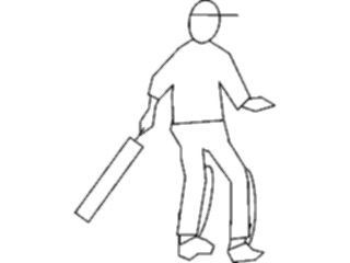 Sticker Custom Preview Image #122379 Sports Other Cricket Player09