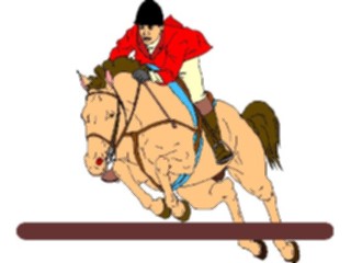 Sticker Custom Preview Image #122405 Sports Other Equestrian02