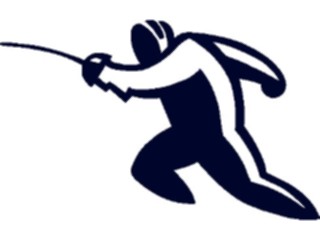 Sticker Custom Preview Image #122435 Sports Other Fencing06
