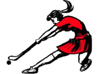 Sticker Custom Preview Image #122461 Sports Other Field Hockey Player13