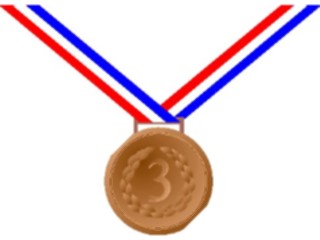 Sticker Custom Preview Image #122573 Sports Other Medal Bronze