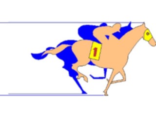 Sticker Custom Preview Image #122828 Sports Racing Horse Racing02