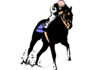 Sticker Custom Preview Image #122829 Sports Racing Horse Racing03