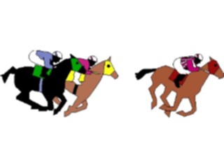 Sticker Custom Preview Image #122841 Sports Racing Horse Racing15