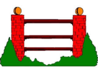 Sticker Custom Preview Image #122850 Sports Racing Horse Racing Hurdle1