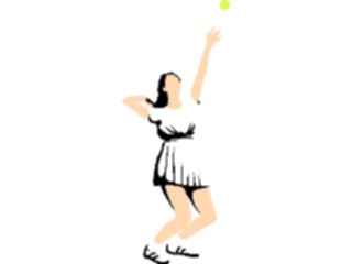 Sticker Custom Preview Image #123017 Sports Racquet Sports Tennis Player03