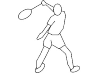 Sticker Custom Preview Image #123038 Sports Racquet Sports Tennis Player24