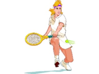 Sticker Custom Preview Image #123051 Sports Racquet Sports Tennis Player37