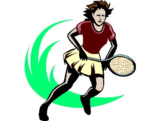 Sticker Custom Preview Image #123054 Sports Racquet Sports Tennis Player40