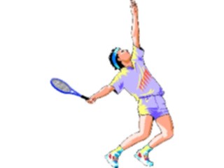 Sticker Custom Preview Image #123057 Sports Racquet Sports Tennis Player43