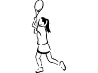 Sticker Custom Preview Image #123059 Sports Racquet Sports Tennis Player45