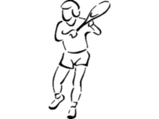 Sticker Custom Preview Image #123060 Sports Racquet Sports Tennis Player46